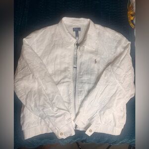 Ralph Lauren White Lightweight Jacket